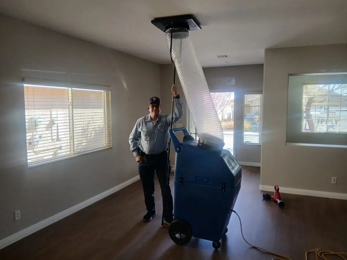 Professional Dryer Vent Cleaning work inside a Heeia home